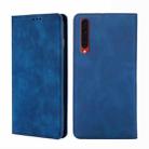 For Rakuten Big Skin Feel Magnetic Horizontal Flip Leather Phone Case(Blue) - 1