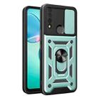 For TCL 30 XE 5G Sliding Camera Cover Design TPU + PC Phone Case(Green) - 1