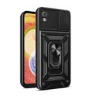 For TCL 30 Z Sliding Camera Cover Design TPU + PC Phone Case(Black) - 1