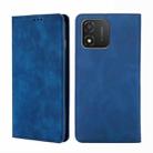 For Honor X5 4G Skin Feel Magnetic Horizontal Flip Leather Phone Case(Blue) - 1