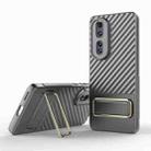 For Honor 80 Pro 5G Wavy Textured Phone Case (Grey) - 1