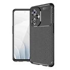 For OnePlus Nord CE 3 Lite Carbon Fiber Texture Shockproof TPU Phone Case(Black) - 1