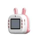 JJR/C V20 2.4 inch HD Screen Kids Instant Camera WiFi Printing Camera, Style:Rabbit(Pink) - 3