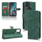 For Nokia C22 Skin Feel Magnetic Flip Leather Phone Case(Green) - 1