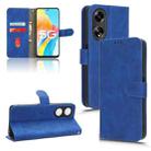 For OPPO A1 5G Skin Feel Magnetic Flip Leather Phone Case(Blue) - 1