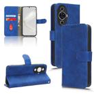 For Huawei nova 11 Skin Feel Magnetic Flip Leather Phone Case(Blue) - 1