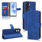 For Honor X50i Skin Feel Magnetic Flip Leather Phone Case(Blue) - 1