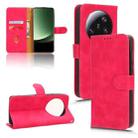 For Xiaomi 13 Ultra Skin Feel Magnetic Flip Leather Phone Case(Rose Red) - 1