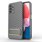 For Samsung Galaxy A13 4G Wavy Textured Phone Case (Grey) - 1