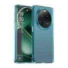 For OPPO Find X6 Pro 5G Candy Series TPU Phone Case(Transparent Blue) - 1