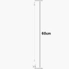 For Xiaomi Mi Band 8 Watch Magnetic Suction Charger USB Charging Cable, Length:60cm(White) - 5