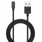 For Xiaomi Mi Band 8 Watch Magnetic Suction Charger USB Charging Cable, Length:60cm(Black) - 1