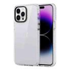 For iPhone 14 Pro Rock Crystal Armor PC Shockproof TPU Phone Case(Transparent) - 1