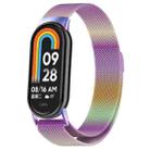 For Xiaomi Mi Band 8 Milanese Metal Watch Band(Colorful) - 1