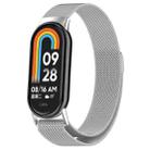 For Xiaomi Mi Band 8 Milanese Metal Watch Band(Silver) - 1