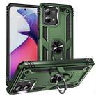 For Motorola Moto G Stylus 5G 2023 Shockproof TPU + PC Phone Case with Holder(Army Green) - 1