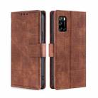 For Rakuten Big S Skin Feel Crocodile Magnetic Clasp Leather Phone Case(Brown) - 1