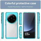 For Xiaomi 13 Ultra Colorful Series Acrylic + TPU Phone Case(Transparent Blue) - 2