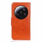 For Xiaomi 13 Ultra Nappa Texture Leather Phone Case(Orange) - 3