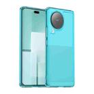 For Xiaomi Civi 3 Candy Series TPU Phone Case(Transparent Blue) - 1