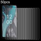 For Nokia C22 50pcs 0.26mm 9H 2.5D Tempered Glass Film - 1