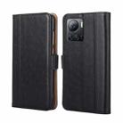 For Infinix Note 12 VIP Ostrich Texture Flip Leather Phone Case(Black) - 1