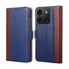 For Infinix Smart 7 Ostrich Texture Flip Leather Phone Case(Blue) - 1