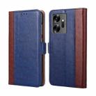 For Infinix Zero 20 Ostrich Texture Flip Leather Phone Case(Blue) - 1