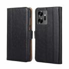 For Infinix Zero 20 Ostrich Texture Flip Leather Phone Case(Black) - 1