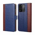 For Tecno Spark 8C Ostrich Texture Flip Leather Phone Case(Blue) - 1