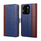 For Tecno Spark  Go 2023 Ostrich Texture Flip Leather Phone Case(Blue) - 1