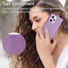 For Redmi Note 12 Pro 5G Global Oil Skin Zipper Wallet Leather Phone Case(Purple) - 7