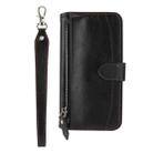 For Redmi Note 12 Pro 5G Global Oil Skin Zipper Wallet Leather Phone Case(Black) - 2