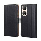 For vivo Y100 5G Ostrich Texture Flip Leather Phone Case(Black) - 1