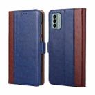 For Nokia G22 Ostrich Texture Flip Leather Phone Case(Blue) - 1