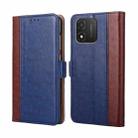 For Honor X5 4G Ostrich Texture Flip Leather Phone Case(Blue) - 1