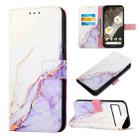 For Google Pixel 8 PT003 Marble Pattern Flip Leather Phone Case(LS006) - 1