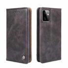 For Motorola Moto G Power 2023 Non-Magnetic Retro Texture Leather Phone Case(Grey) - 1