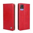 For TCL 403 Non-Magnetic Retro Texture Leather Phone Case(Red) - 1