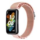 For Huawei Band 7 Loop Nylon Watch Band(Pink) - 1