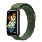 For Huawei Band 7 Loop Nylon Watch Band(Green) - 1