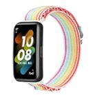 For Huawei Band 7 Loop Nylon Watch Band(Colorful) - 1