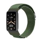 For Xiaomi Mi Band 7 Pro Loop Nylon Watch Band(Green) - 1