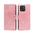 For Honor X5 4G Calf Texture Buckle Flip Leather Phone Case(Rose Gold) - 1