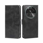 For OPPO Find X6 5G Calf Texture Buckle Flip Leather Phone Case(Black) - 1