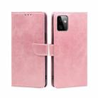 For Motorola Moto G Power 2023 Calf Texture Buckle Flip Leather Phone Case(Rose Gold) - 1