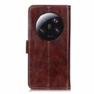 For Xiaomi 13 Ultra Retro Crazy Horse Texture Horizontal Flip Leather Phone Case(Brown) - 3