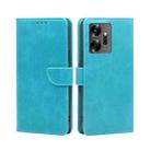 For Infinix Zero 20 Calf Texture Buckle Flip Leather Phone Case(Blue) - 1