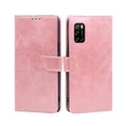 For Rakuten Big S Calf Texture Buckle Flip Leather Phone Case(Rose Gold) - 1