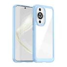 For Huawei Nova 11 Colorful Series Acrylic + TPU Phone Case(Blue) - 1